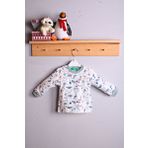 Dinazor Desen Erkek Bebek Eşofman Pijama Takımı Yeşil
