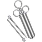 Dinç Kitchen Paslanmaz Sos Marmalet Marinasyon Şırıngası 60 ml - Gri