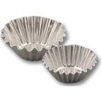 Dinç Kitchen Tartolet ve Petifür Kalıbı Tırtıllı No1 10LU Set No1 Çap 4 cm H1,5