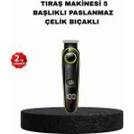 Dinç Store 44 5’i 1 Arada Erkek Bakım Seti Şarjlı Suya Dayanıklı Çok Fonksiyonlu DINÇSTORE-4522