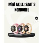 Dinç Store 44 Akıllı Saat – Şık Tasarım, Uzun Pil Ömrü ve Su Geçirmez Özellik Dinç Store - 35 - 48 mm - 1 - 01P-Pembe
