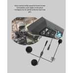 Dinç Store 44 BT22 Kask Içi Bluetooth Kulaklık Hızlı Eşleşme ve Gürültü Önleyici Mikrofon Dinçstore-45 - Kırmızı