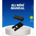 Dinç Store 44 Cips Kahve ve Bakliyat Için Poşet Kapatma Mandalı Dinç Store - 000-Siyah - standart