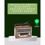 Dinç Store 44 Kablosuz Bluetooth Hoparlör ve Fm Radyo Dinç Store - Ahşap