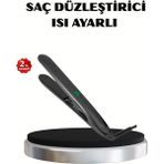 Dinç Store 44 Titanyum Kaplamalı Saç Düzleştirici – Nem Koruma Sensörü DINÇSTORE-4522 - 0 - Siyah - 1