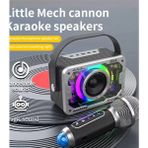 Dinç Store 44 Vtn-82 Taşınabilir Kablosuz Işıklı Bluetooth Hoparlör Ses Değiştirme Özellikli Dinçstore-4 - 1