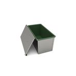 dinckitchen Jumbo Tost Ekmek Pişirme Kalıbı Teflon 14x14x30 Cm