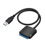 DINESA USB 3.0 to Sata Adapter Converter Cable 22Pin SataIII to USB3,0 Adapters for 2.5 inch 3.5 inch Sata HDD SSD