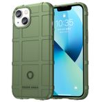 Dinglijia iPhone 14 Plus Kılıf 6,7 İnç için Tasarlandı, Askeri Sınıf Darbeye Karşı Koruma, Düşmeye Karşı Test Edilmiş Kapak ve Kamera Lensi Koruması iPhone 14 Plus HD Yeşil için Shiled Telefon Kılıfı