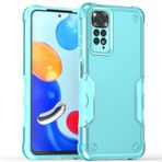 Dinglijia Moto Redmi Note 11 4G Kılıf için Tasarlandı, Yan Kayma Çizgili Tasarım ve Düşme Test Edilmiş Kamera Kapağı Lens Koruması Moto Redmi Note 11 4G YHJQ Mint için Shiled Telefon Kılıfı