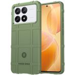 Dinglijia Redmi K70E için İnce Tasarımlı Kılıf, Askeri Sınıf Darbeye Karşı Koruma, Düşme Test Edilmiş Kapak ve Kamera Lensi Koruması Redmi K70E için Shiled Telefon Kılıfı, HD Yeşil