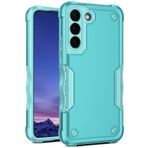 Dinglijia Samsung Galaxy S22 Plus Kılıf için Tasarlanmış Kılıf, Yan Kayma Çizgili Tasarım ve Düşme Test Edilmiş Kamera Kapağı Lens Koruması Samsung Galaxy S22 Plus YHJQ Mint için Shiled Telefon Kılıfı