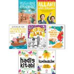 Dini Kitaplar/ Peygamber Efendimiz + Allah'ı Merak Ediyorum + Çocuklar İçin Peygamberlerin Hayatları + Dersimiz Namaz + Benim Kuran-I Kerim Sözlüğüm + Çocuklar İçin Hadis Kitabı + İlmihalim / 7’li Set