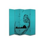 Dini Temalı Özel Tasarım Paravan Room Divider PRV1011, 180 x 180