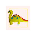 Dino Catnip (KEDİ NANELİ) Kedi & Küçük Köpek Oyuncağı Sarı Zor