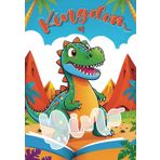 Dino Explorer Notebook: Fun & Colorful Dinosaur-Themed Journal for Kids – 7x10 Inches, 110 Pages, Matte Finish
