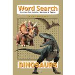 Dinosaurs Word Search Book: Step Back in Time with Easy to Read Print. 6x9 inches ı 110 pages. Great for Gifts, Travel, Leisure Time and more.