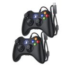 Dinosoo Replacement for Xbox 360 Controller Wired, Upgraded Joystick Compatible Steam Games Windows 11/10 PC 5.5 ft