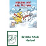 Dinozor Didi Kar Bekliyor + Boyama Kitabı
