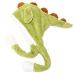 Dinozor Peluş Şapka,Kulak Hareketli Şapka Peluş Dinozor Hayvan Kulakları - Atlama Şapka Cadılar Bayramı Noel Yetişkin Kadın Çocuklar Için Cosplay Yenilik Parti Kap Dobooo