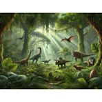 Dinozorlar ve Tropik Orman: 200X150CM Arka Plan, Stüdyo Fonu - -