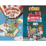 Dinozorumun Saklandığı Yer ve Çılgın Fencinin Deneyler Kitabı-Pratik Sıvı Deneyleri - Mert Arık