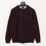 Dio Rise Erkek Uzun Kol İnce Sweatshirt - Czt-130 - Bordo - Lacivert Bordo - Lacivert
