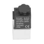 Dioche 2V025-06 Pnömatik Solenoid Valf, 2 Pozisyonlu ve 2 Yönlü Kapatıcı Solenoid Valf, Pnömatik Elektrikli Valf, Dayanıklı, Sağlam Elektrikli Solenoid Valf (DC 12V)