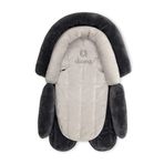 Diono Cuddle Soft 2'si 1 arada bebek baş boyun vücut desteği yastığı yenidoğan bebek için süper yumuşak araba koltuğu ekleme yastığı, bebek araba koltukları, dönüştürülebilir araba koltukları, bebek