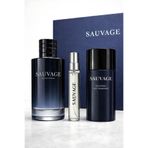 DİORS Sauvages Edp 100 ml Erkek Parfüm & Deodorant 150 ml & Dekant 10 ml ÖZEL GİFT SET