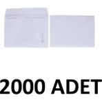 Diplomat 2000 Adet Mektup Zarfı 11.4 x 16.2 cm 70 gr Kendinden Yapışkanlı, Silikonlu Beyaz
