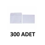 Diplomat 300 Adet Mektup Zarfı 11.4 x 16.2 cm 70 gr Kendinden Yapışkanlı, Silikonlu Beyaz