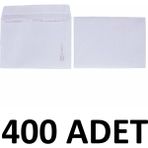 Diplomat 400 Adet Mektup Zarfı 11.4 x 16.2 cm 70 gr Kendinden Yapışkanlı, Silikonlu Beyaz
