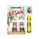Dipnot Efsun Romanı - Selahattin Demirtaş - Sarı Fosforlu Kalem - Not Defterli Seti