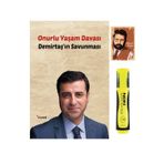 Dipnot Yayınları Selahattin Demirtaş'ın Savunması - Onurlu Yaşam Davası - Sarı Fosforlu Kalem - Not Defter Seti