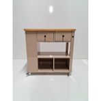 Dipole Furniture Handy Sütlü Kahve Ral 1019) Mutfak Servant Mobilyası