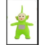 Dipsy Teletabi Peluş Sevimli Oyuncak Teletubbies Özel 25 cm 1 Adet - Yeşil