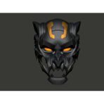 Dire Wolf Exodus Maske – 3D Baskı Koleksiyon Aksesuarı