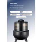 Direct Nexus Ultrasonik Buhar Makinesi Humudifier / Aromaterapi Cihazı Diffüzör 2 Litre 6 Kademeli - Siyah Renk