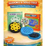 Direkstoktan Efsane Nostaljik Solo Test Oyunu ve Sudoku Zeka Oyunu Seti / 2 Li Set