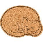 Direkt-Al 42 x 56 cm Yapışkanlı Uyuyan Kedi Mantar Duvar Panosu ile Notlarınızı Düzenleyin