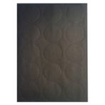Direkt-Al Kraft Stıcker Yuvarlak 5.5 Cm,5 A4,75 Adet Siyah