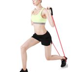 Direnç Band Yoga Streç Rafı Spor Salonu, Premium Eğitim Fitness Eğitim Band, General Fitness Için Ucuz, Kolay Ve Kullanımı Kolay (kırmızı)