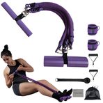 Direnç Bantları Seti, Rebomer Kulplu Egzersiz Bantları, Egzersiz için Fitness Bantları, Erkekler Kadınlar için Egzersiz Bantları, Kas Eğitimi için Ağırlık Bantları Seti, İnce, Güç, Yoga, Ev Spor