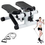Direnç Lastikli Stepper Egzersiz Aleti, Kaymaz Pedallı Kardiyo Cihazı, Zayıflamaya Yardımcı, Kondisyon Arttırıcı, Ayarlanabilir Hidrolik Sistemli, Ev Tipi Fitness ve Kardiyo Antrenman Cihazı