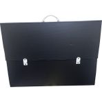 Dirilim Siyah Plastik 50x70 cm Proje ve Resim Teknik Çizim Çantası