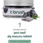 Diş Aktif Kömürlü Doğal Diş Macunu Tableti - Florürlü - Glutensiz - Vegan - 90 Tablet - yok