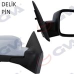 Dış Dikiz Aynası Sağ Clıo 09 Elektrikli Isıtmalı Sensörlü Astarlı Konveks 7 Fiş Vm-6135ehpsr