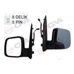 Dış Dikiz Aynası Sol Fıorıno-bıpper-nemo 07 Elektrikli Isıtmalı Astarlı Konveks 5 Fiş Vm-6115ehpl