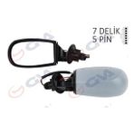 Dış Dikiz Aynası Sol Punto 04 Elektrikli Isıtmalı Siyah Astarlı Konveks Vm-156ehpl